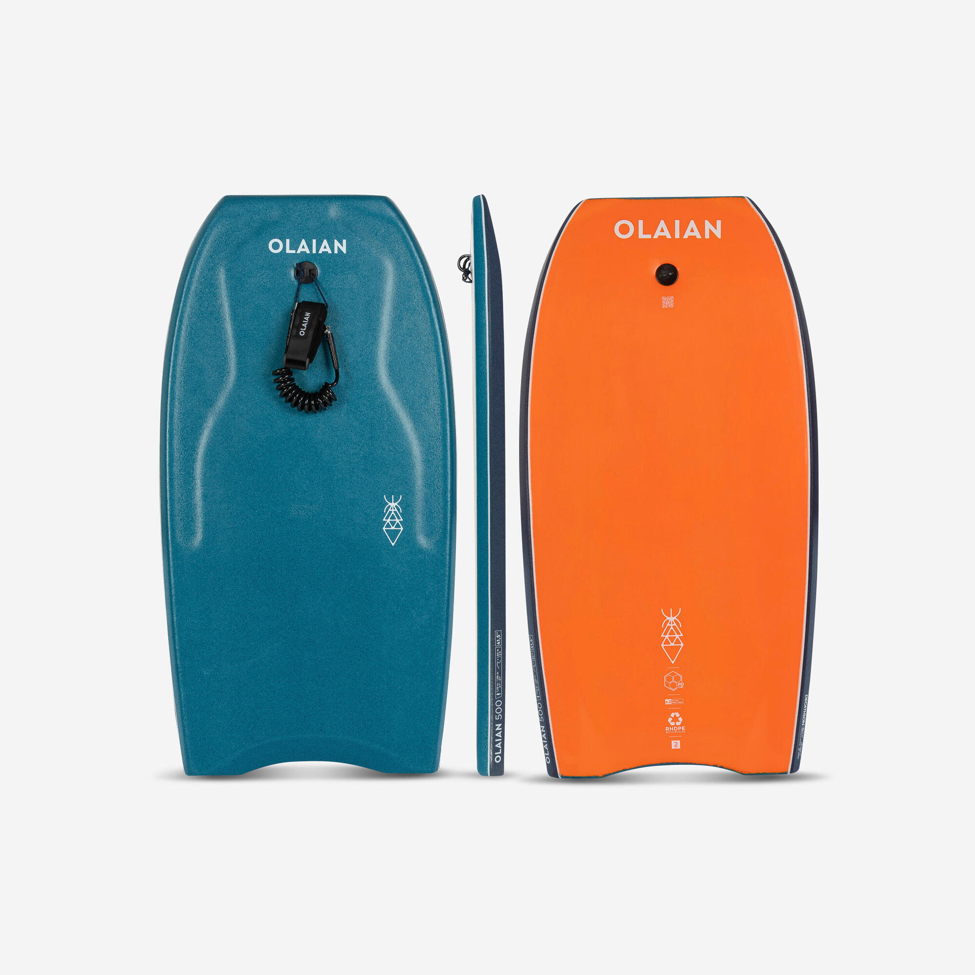 Decathlon | Prancha Adulta de Bodyboard 500 Olaian Laranja
