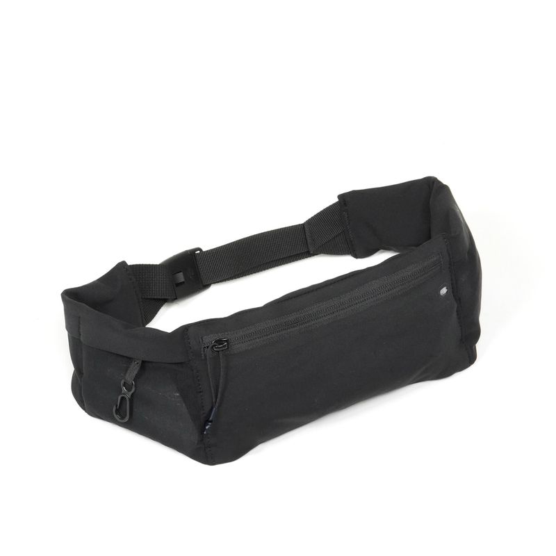 Cinto de Corrida para Celular 5 Bolsos Kalenji Preto
