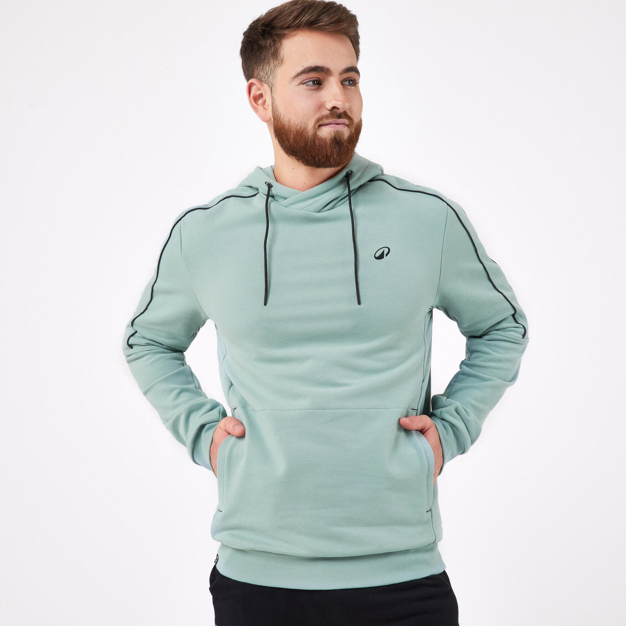 Moleton Masculino de Tênnis com Capuz TSW Soft Artengo Argila