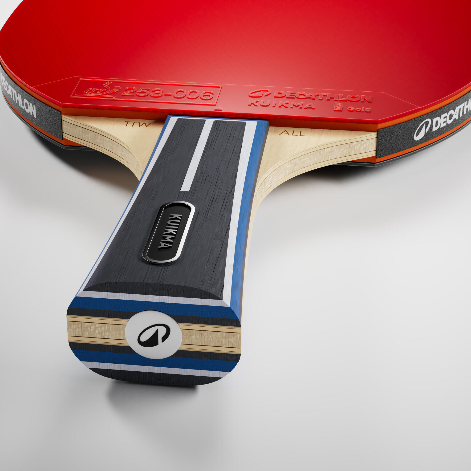 Decathlon | Raquete de Tênis de Mesa TTR 900 Pongori Vermelha