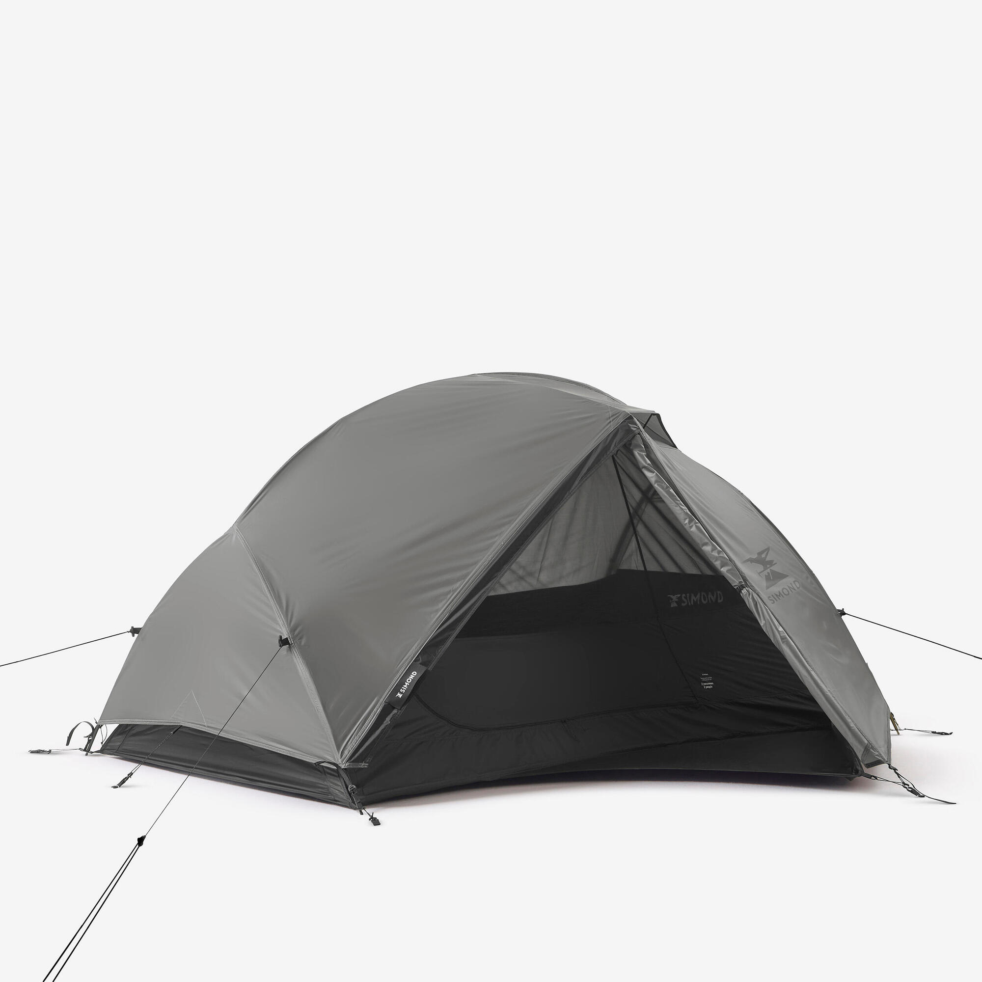 Decathlon | Barraca de Trekking MT900 2 Pessoas Simond Cinza