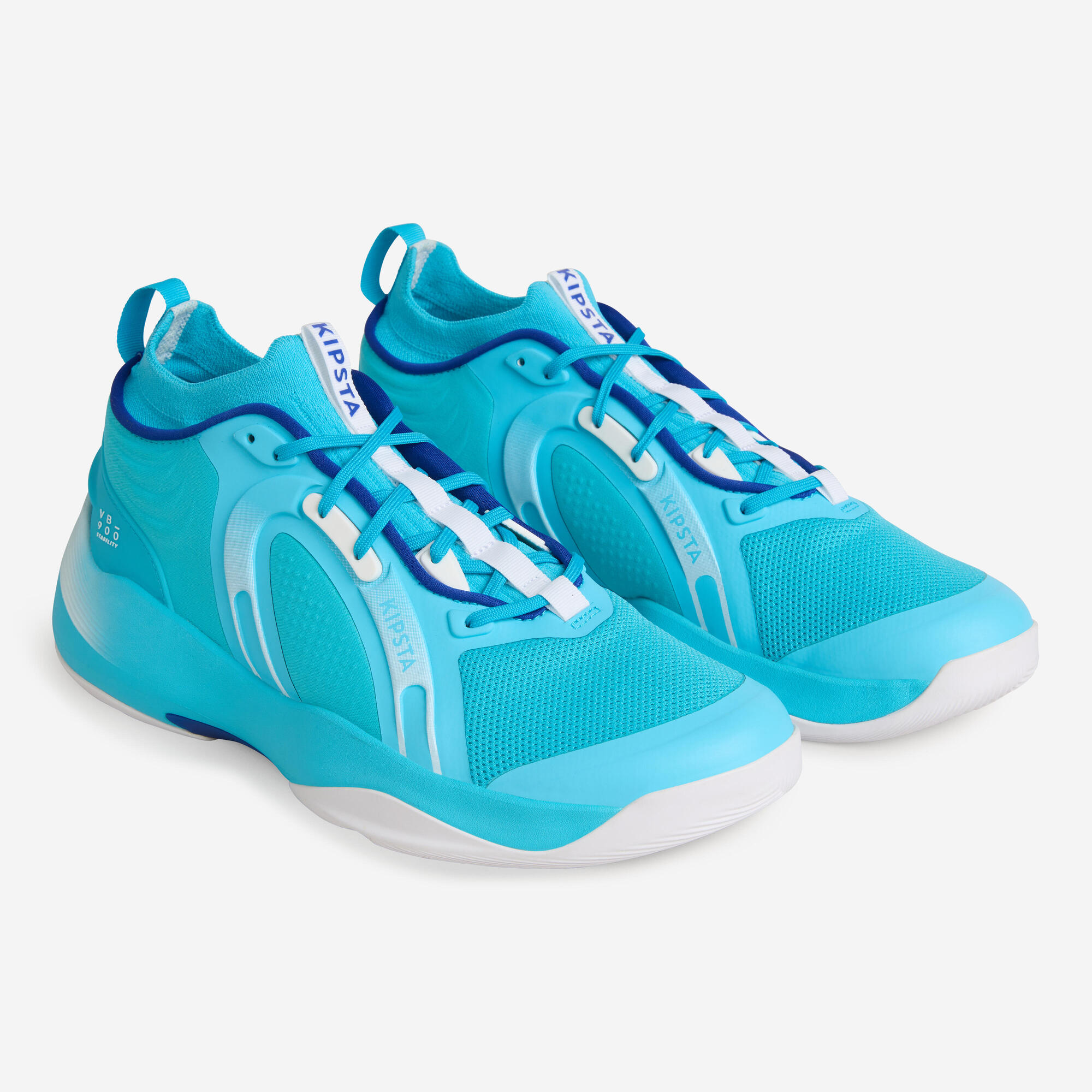 Decathlon | Tênis Adulto de Volei Vb900 Stability Allsix Turquesa Azul