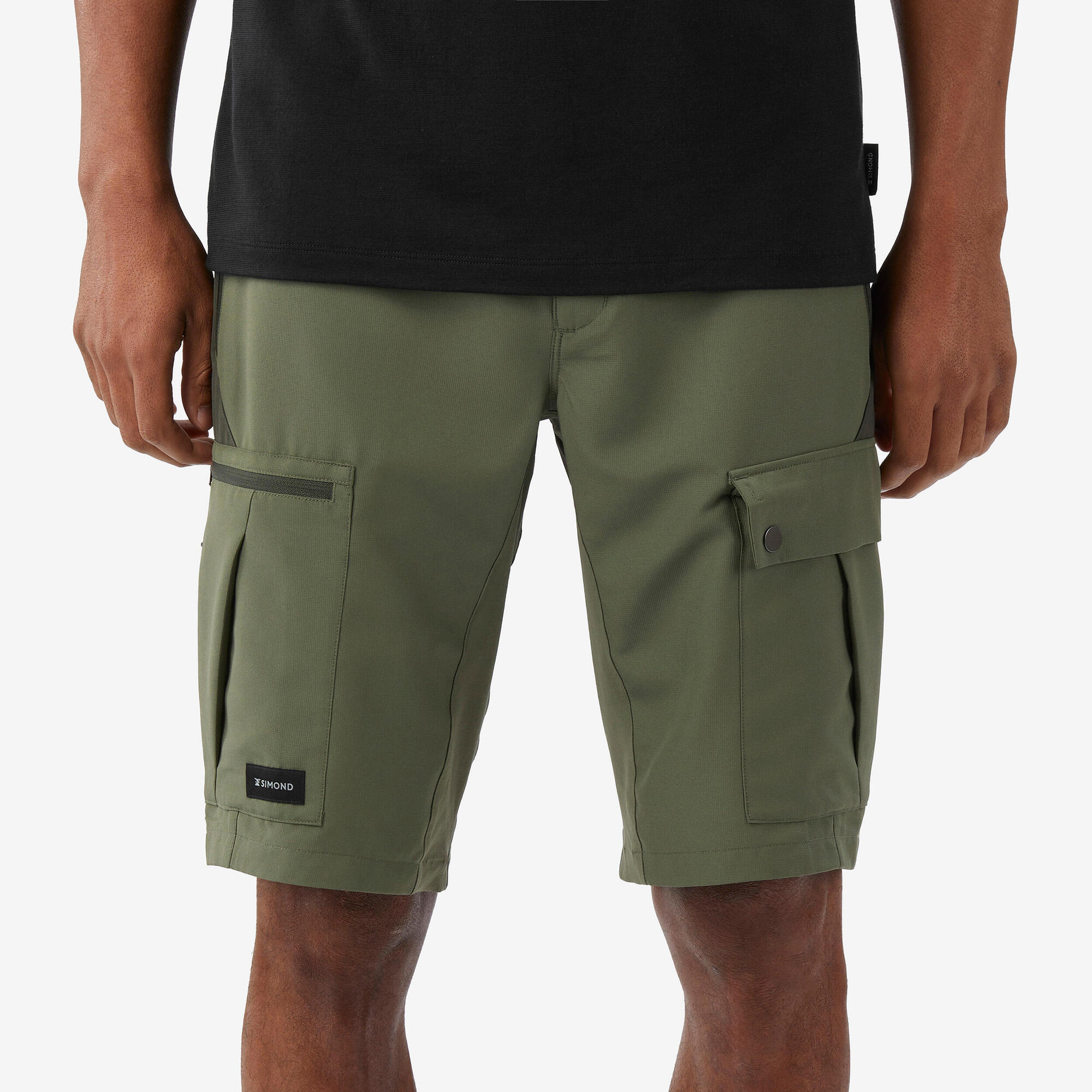 Decathlon | Short Masculino de Trekking MH500 Forclaz Simond Cinza