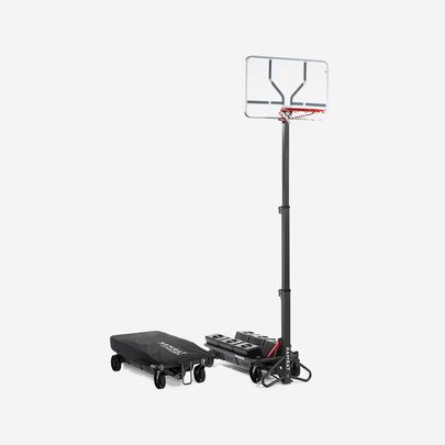 Tabela de Basquete Ajustável B500 Tarmak Cinza