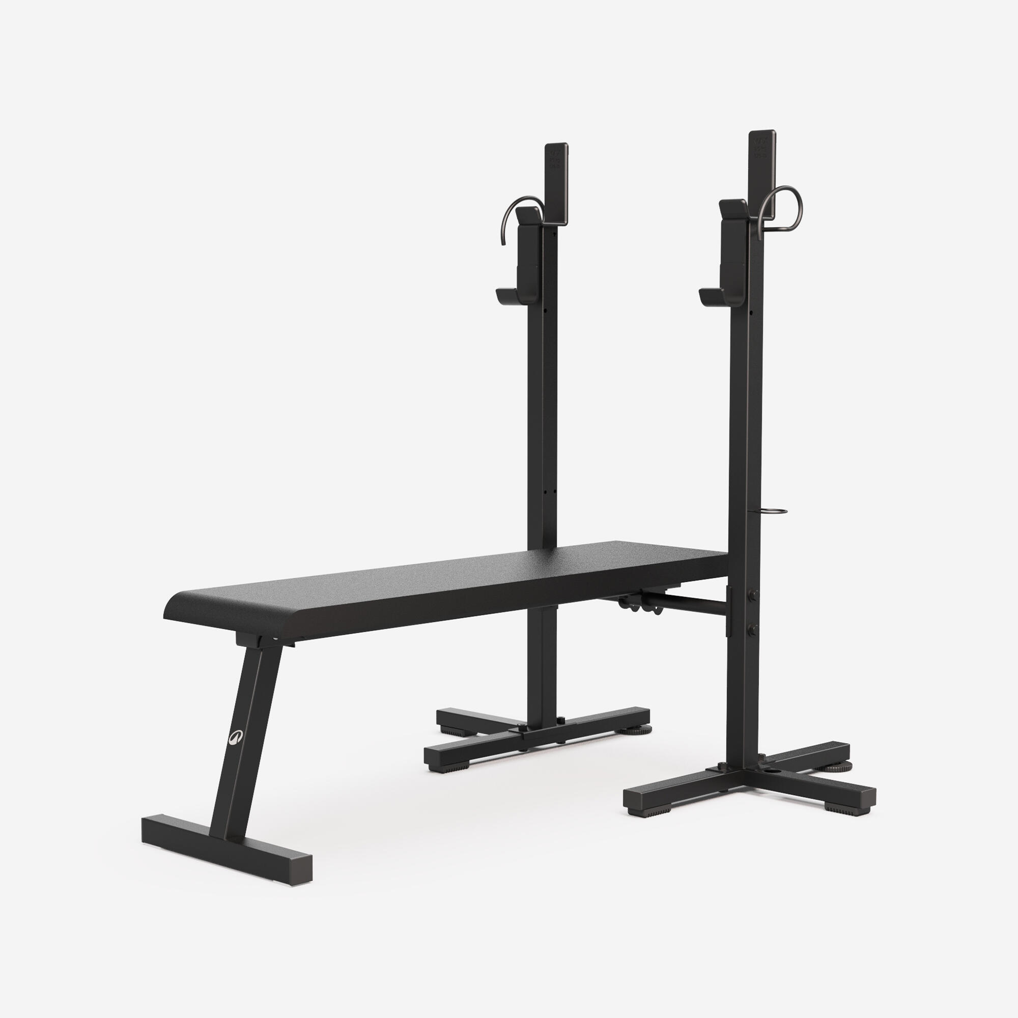 Decathlon | Banco de Supino Dobrável para Musculação Corength Preto