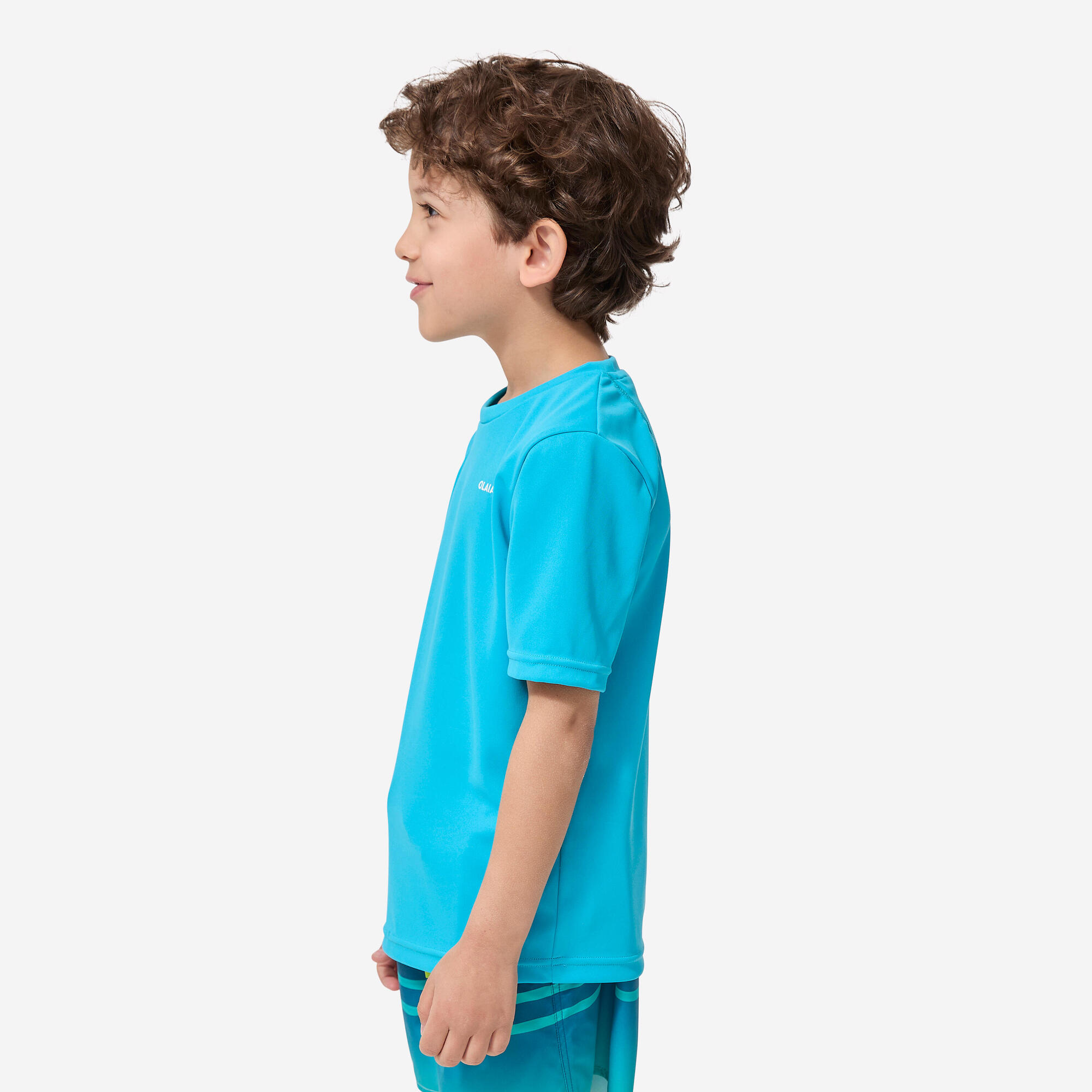 Encontraproduto.com.br - Camiseta Infantil de surf Top Solar Azul