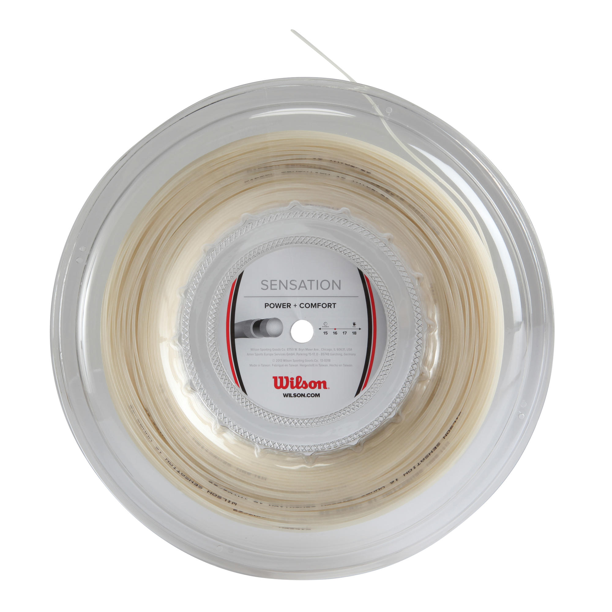Decathlon | Corda de Tênis Sensation Comfort Bobina 200m Wilson