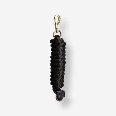 Corda de Condução para Cavalos 500 Fouganza Preto
