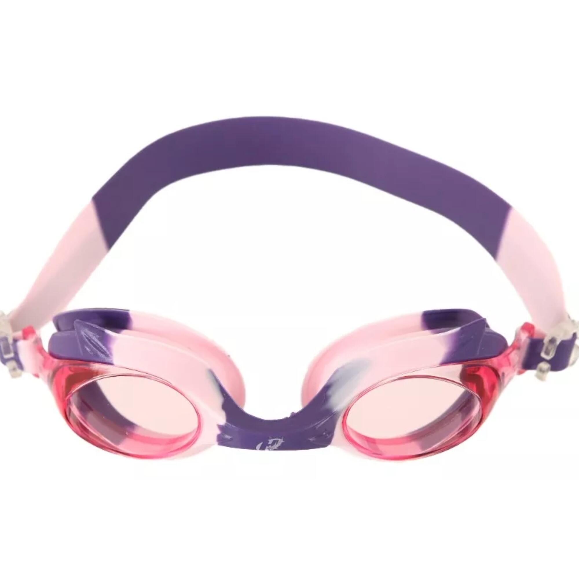 Óculos De Natação Infantil Fun Fish Junior Hammerhead Cor Rosa-roxo