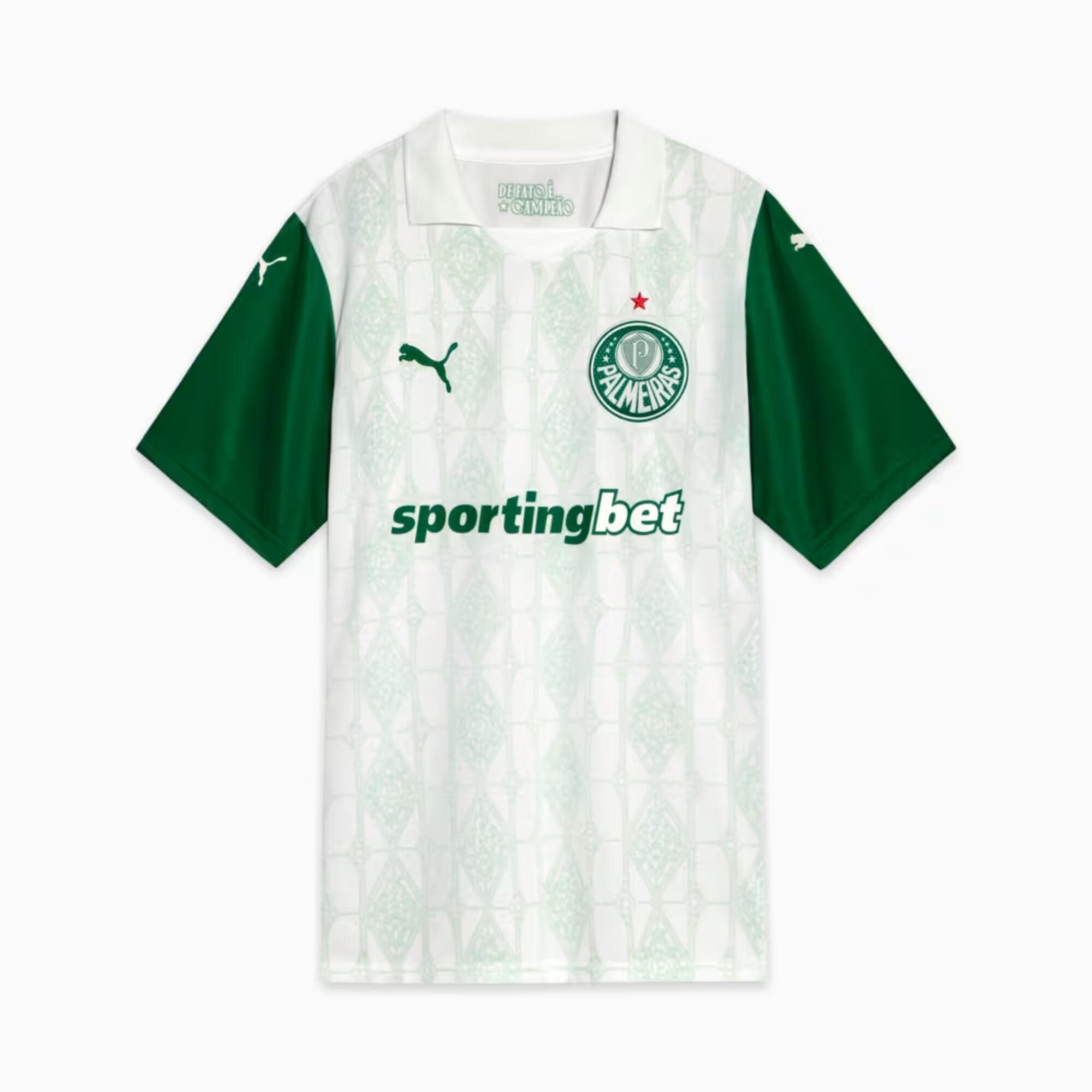 2点セット　LIDAIRPEAKS Ｔシャツ グリーン　白 Decathlon | Camisa Masculina de Futebol Palmeiras Ii Away 25/26