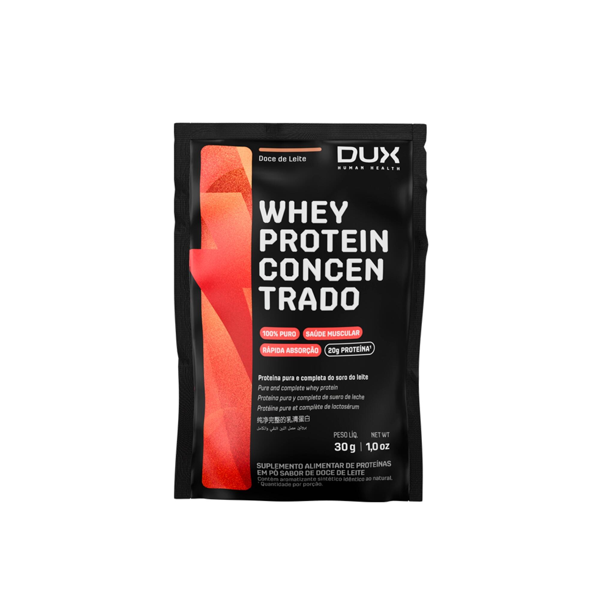 SACHE WHEY CONCENTRADO DOCE DE LEITE DUX