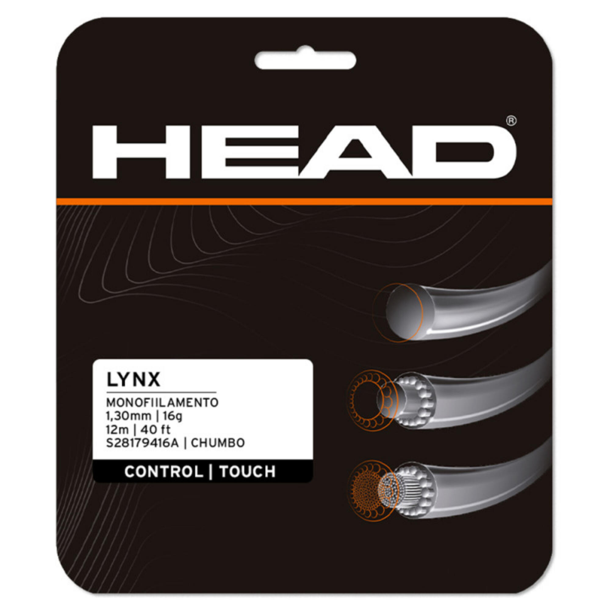 Decathlon | Corda para Raquete de Tênis Synthetic Gut Power Head