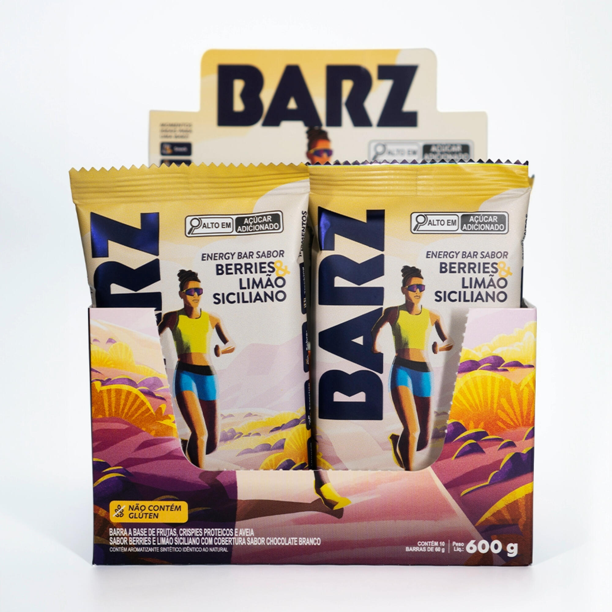 Decathlon | Barra de Energia Z2 Limão Siciliano e Frutas Vermelhas
