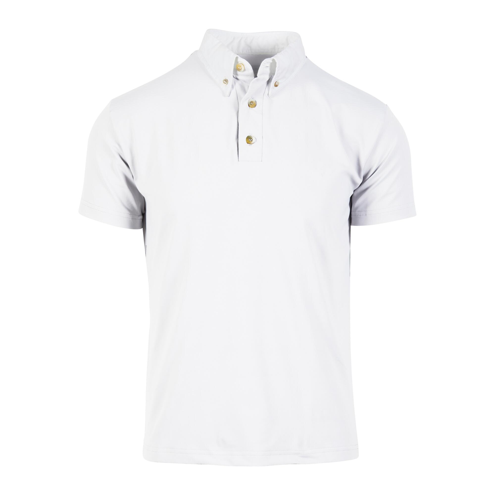 Decathlon | Camisa Polo Masculina de Competição UV50 Ballyhoo Branca