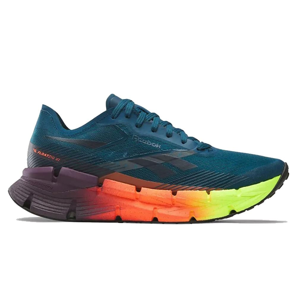 Decathlon | Tênis Reebok Floatzig X1 Unissex Blue/Lime/Coral