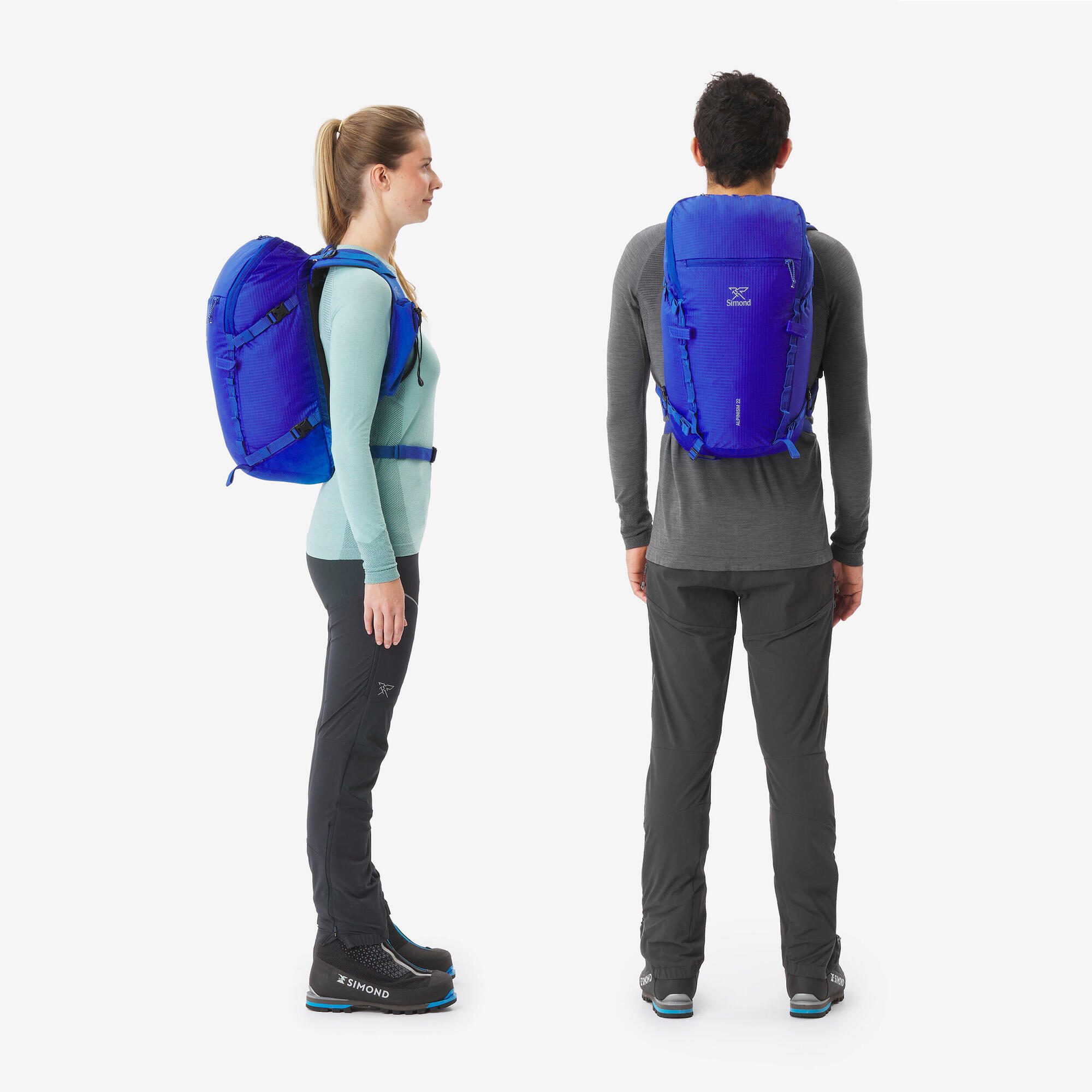 Decathlon | Mochila Adulta de Escalada 22L Alpinism Simond Azul