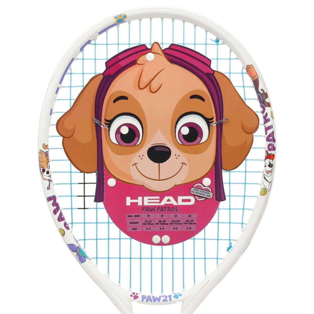 Encontraproduto.com.br - Raquete De Tênis Infantil Head Patrulha Canina 21 Branca