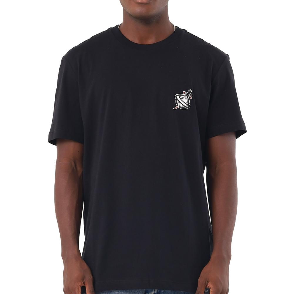 WAIPER Tシャツ 虎 スカル ブラック Decathlon | Camiseta Lost Tiger And Snake WT26 Masculina Preto