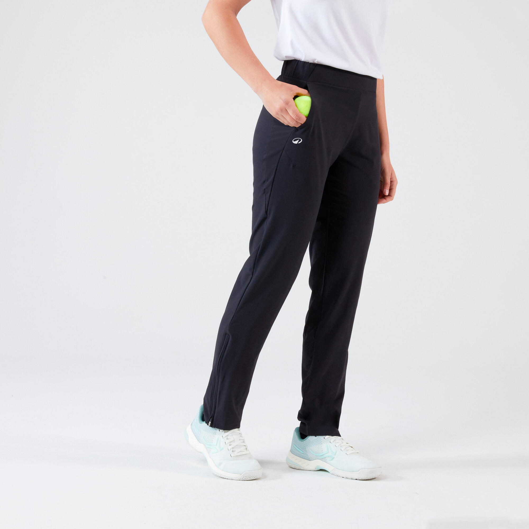 Calça Feminina de Tênis Light 500 Artengo Preta