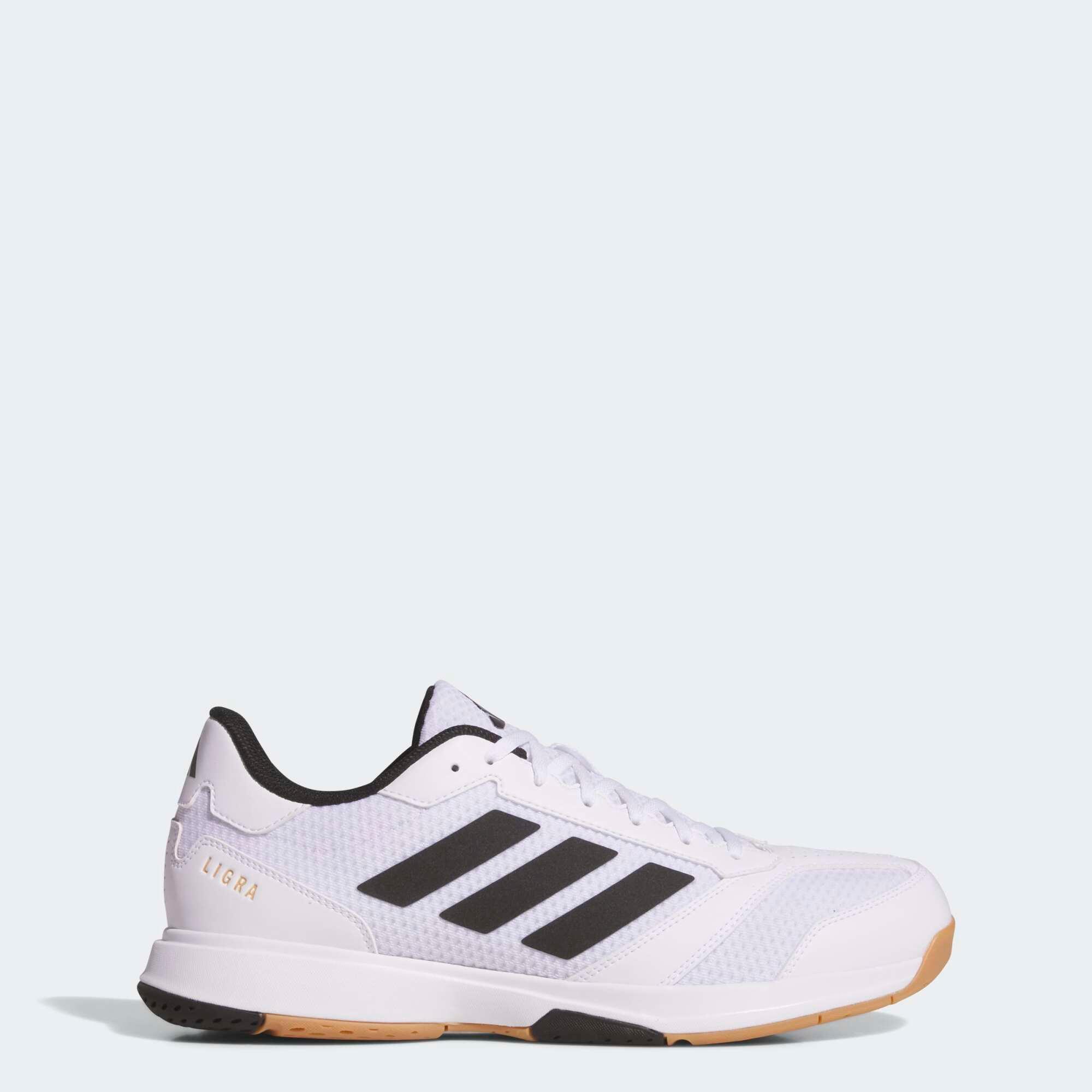 【しらたま】Don't Hate Baseball Ivory White Decathlon | Tênis de handebol adulto - adidas Ligra 8 branco