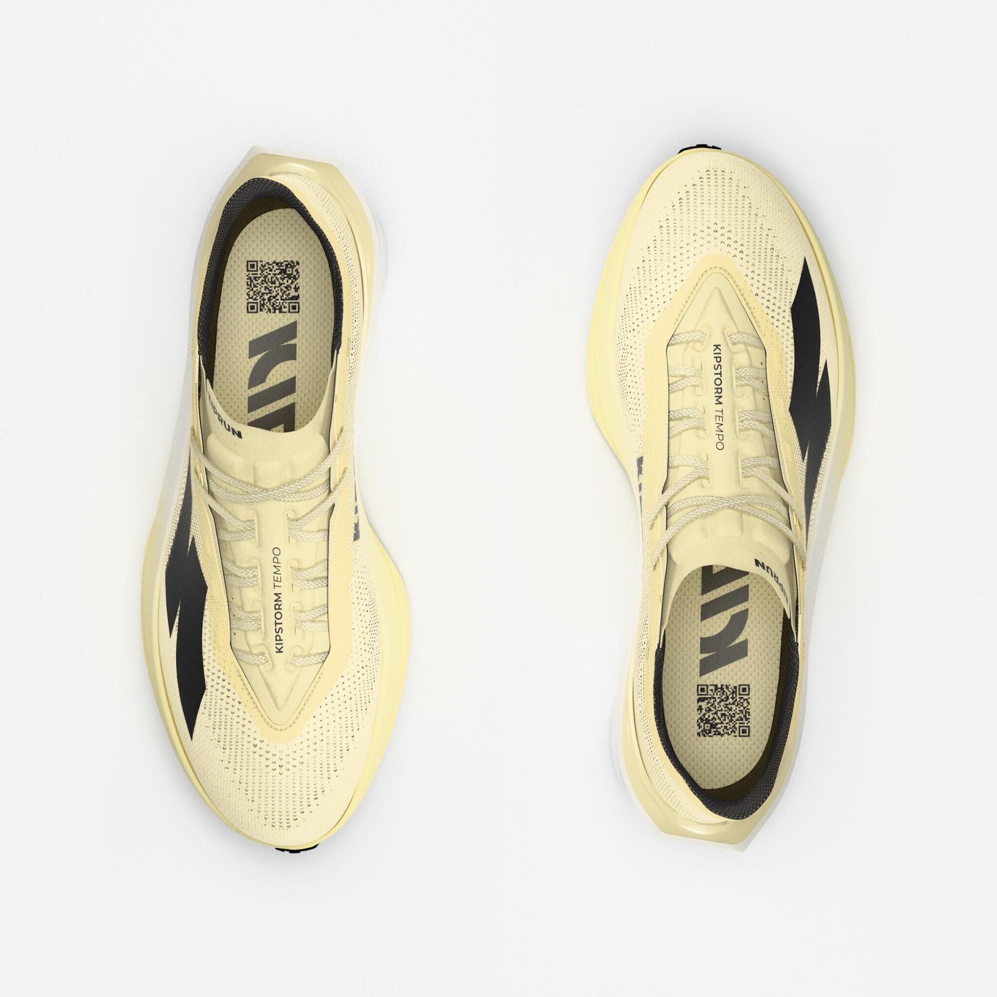 Decathlon | Tênis Feminino de Corrida Kipstorm Tempo Kiprun Amarelo