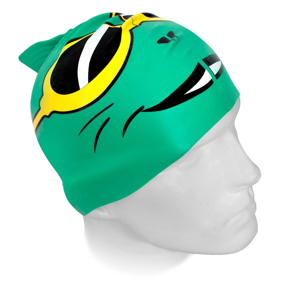 Touca de Natação em Silicone Kid Muvin Estampada com Alta Resistência para Treino e Lazer Menor preço em Touca de Natação em Silicone Kid Muvin Estampada com Alta Resistência para Treino e Lazer