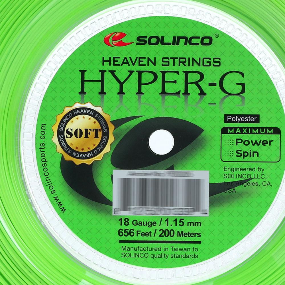 Decathlon | Corda Solinco Hyper G Soft 18L 1.15mm Rolo com 200