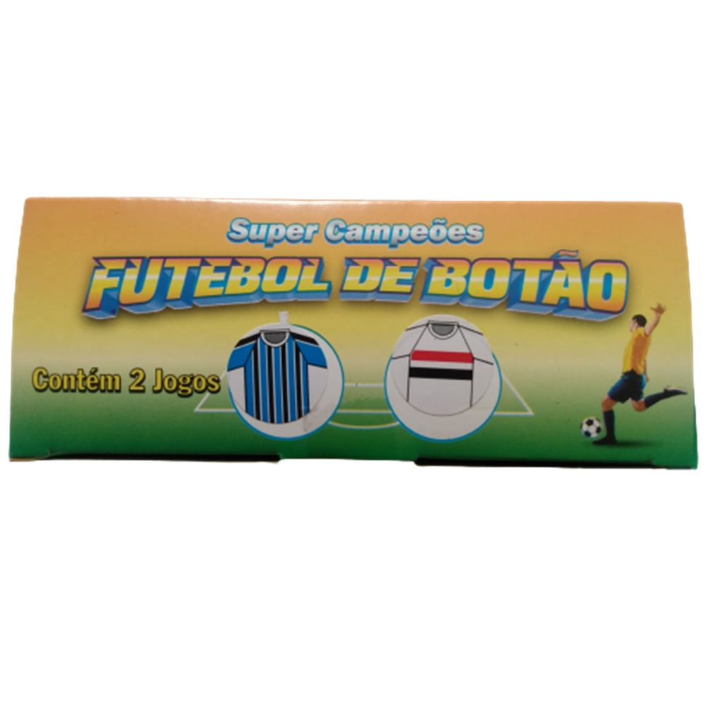 Jogo Futebol de Botão Com 2 Times PlasHome