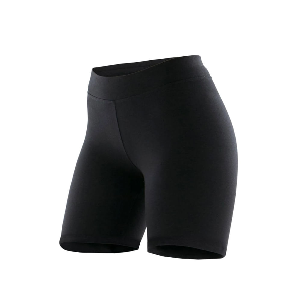 Shorts Legging Feminino - BK Fitness - Mescla/Preto/Estampado - Lojas3b