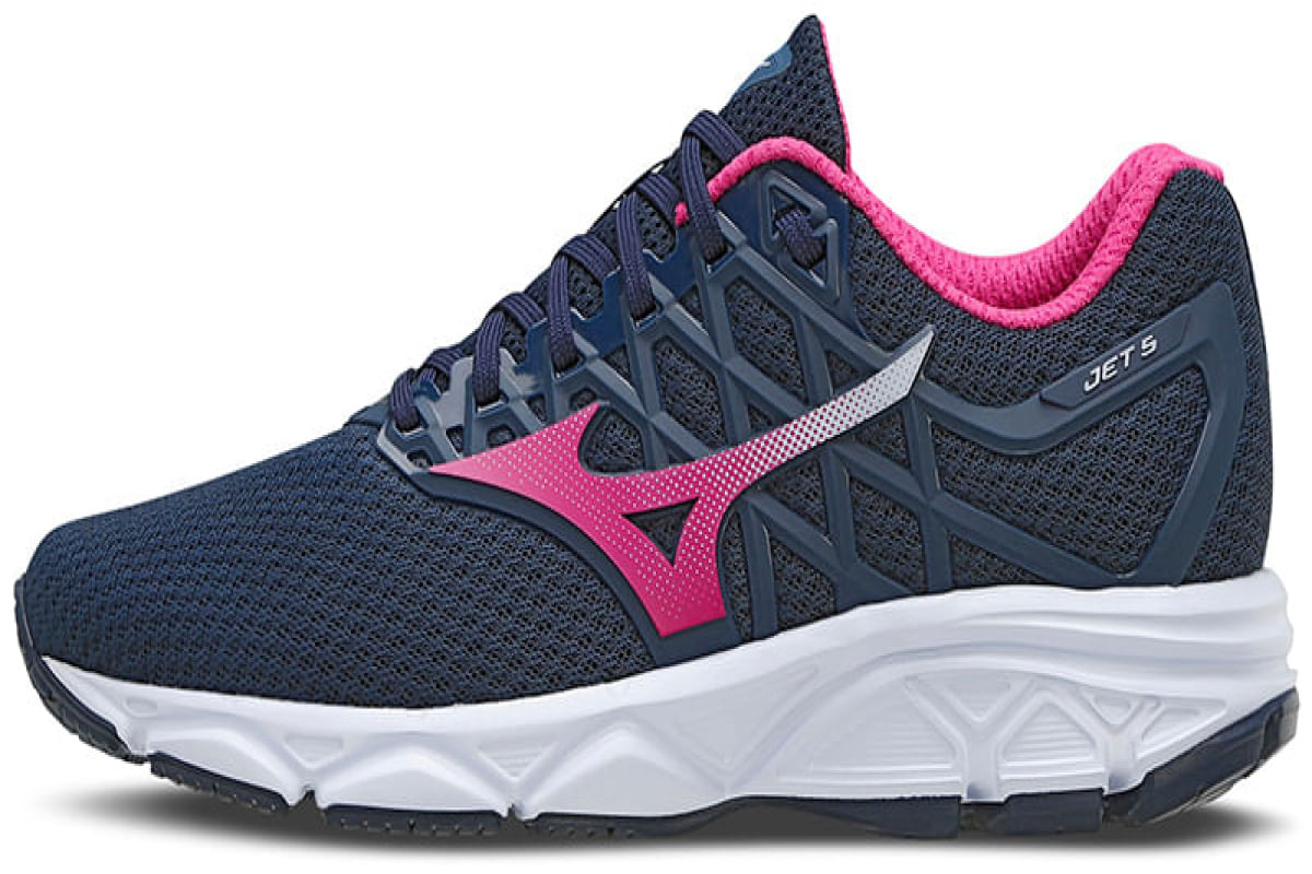 Tênis de Corrida Feminino Mizuno Jet 5 Menor preço em Tênis de Corrida Feminino Mizuno Jet 5