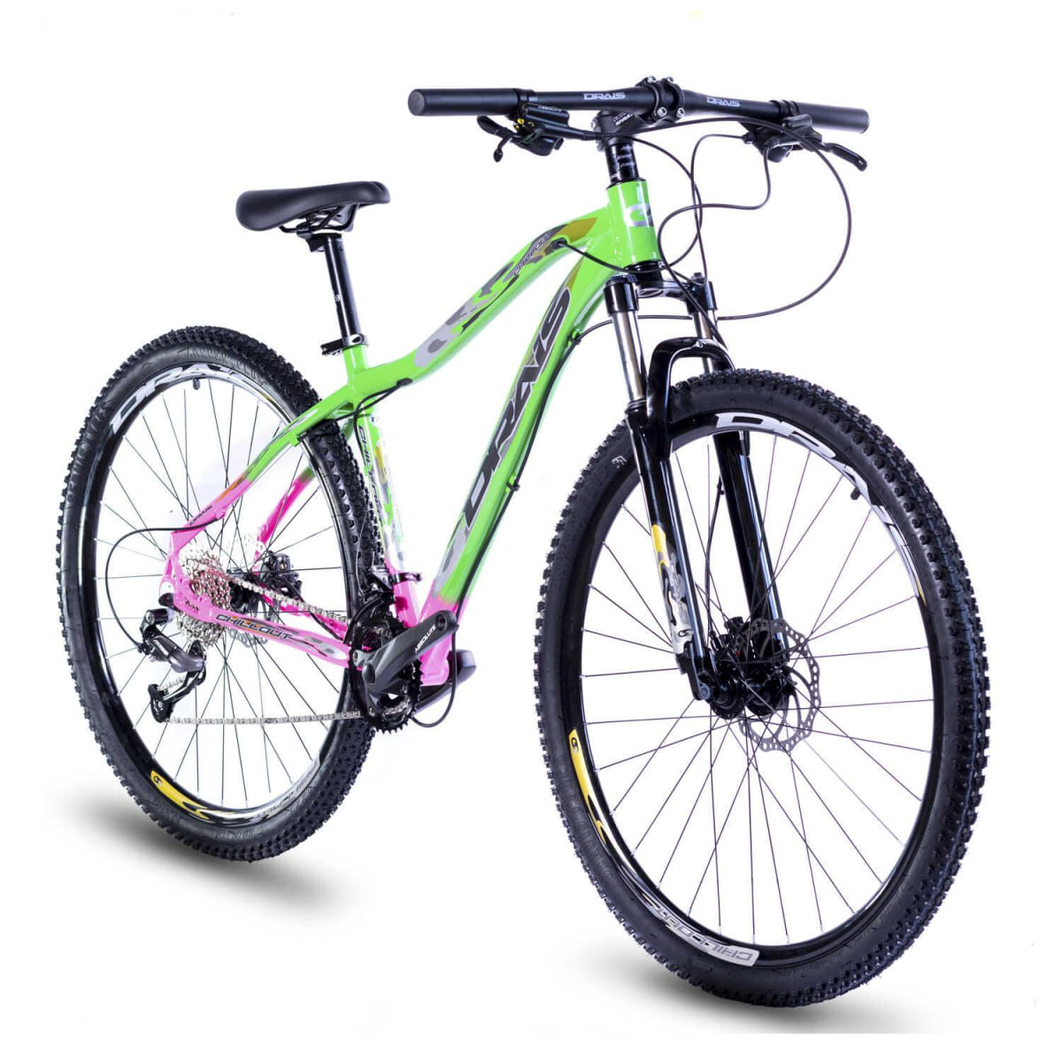 Bicicleta aro 29 Drais Chillout 18V Shimano ALTUS c/ trava ombro