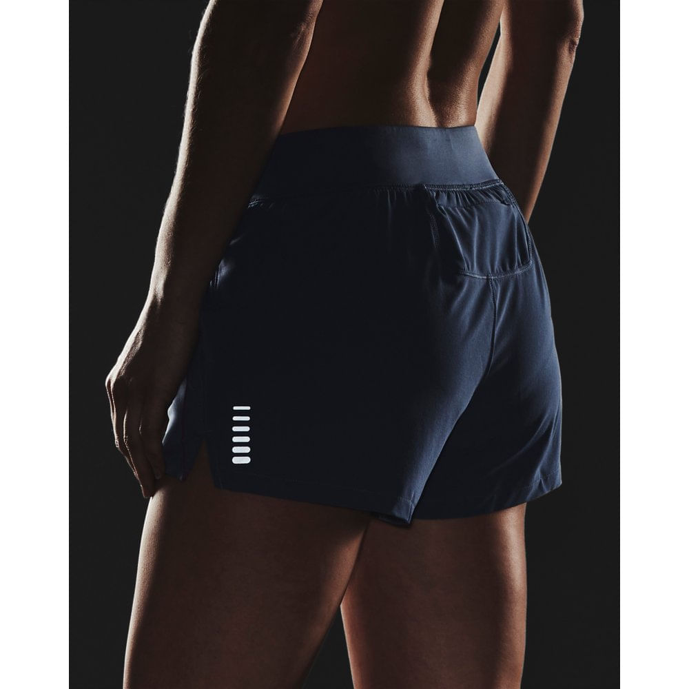 Shorts de Corrida Feminino Under Armour Qualifier Speedpocket