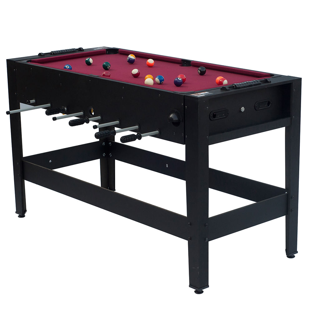 MESA DE SINUCA & PING PONG 2,30X1,30M – SNOOKER BOENG