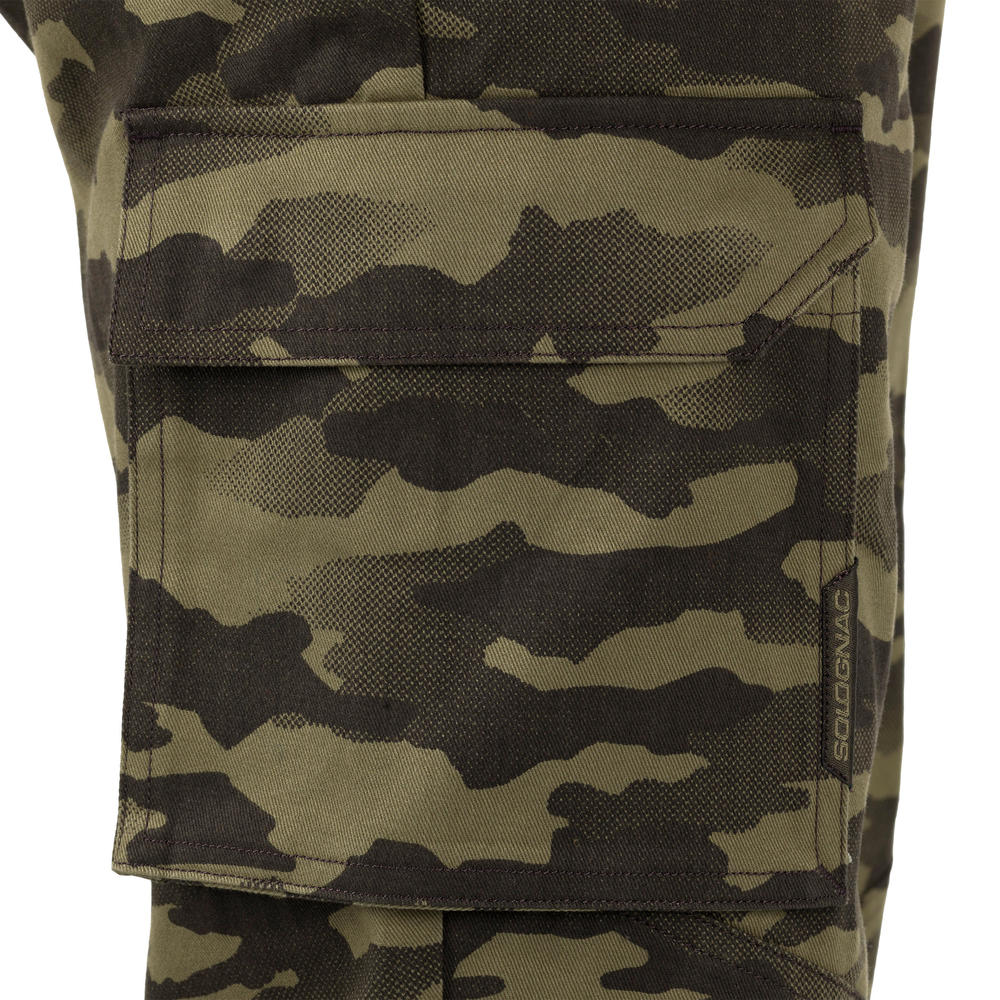 Calça store camuflada decathlon