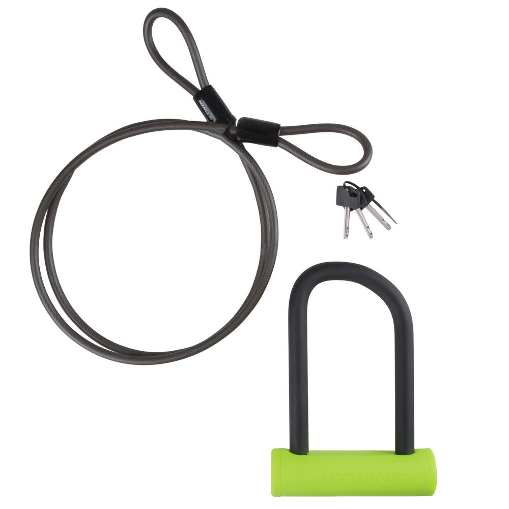 Decathlon bike hot sale lock