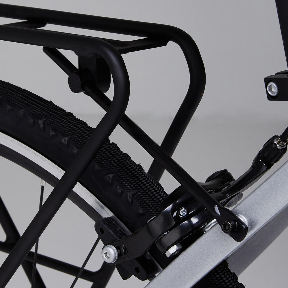 Decathlon pannier shop rack