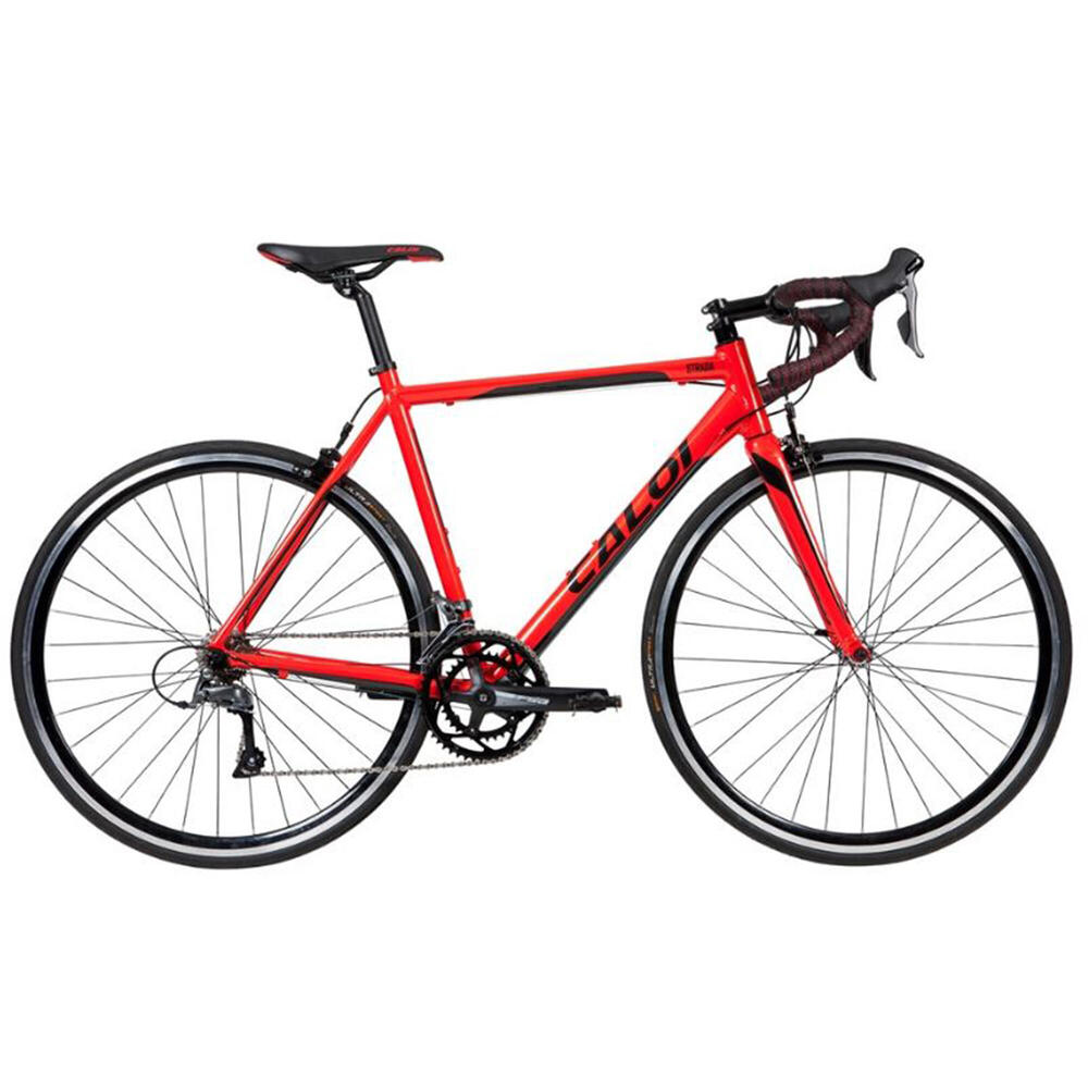 Bicicleta Caloi Strada T56 Aro 700 Rígida 16 Marchas - Cinza/vermelho