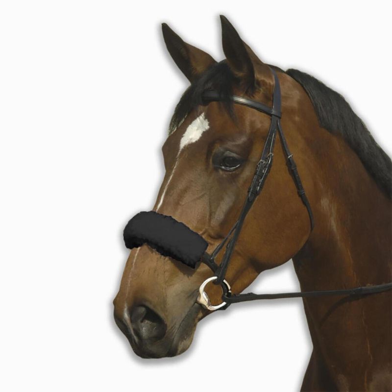 Noseband-cover-black--.
