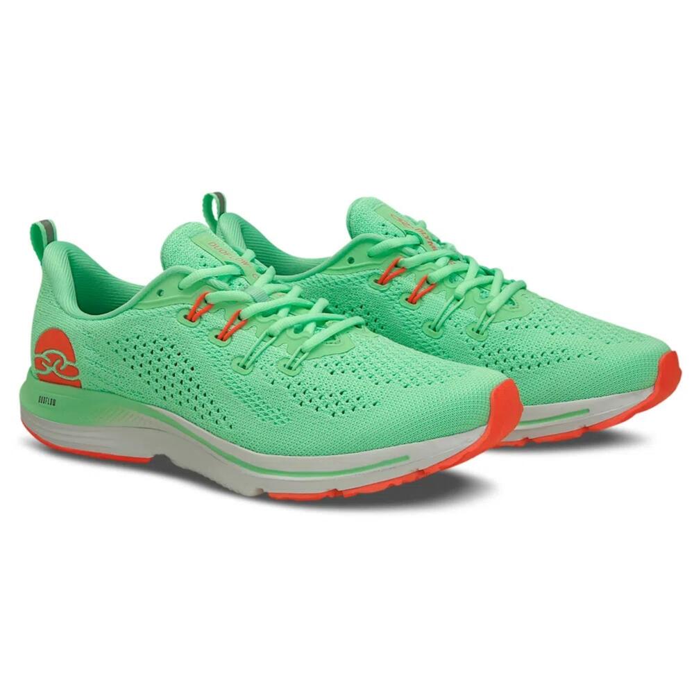 Tenis cheap corrida verde