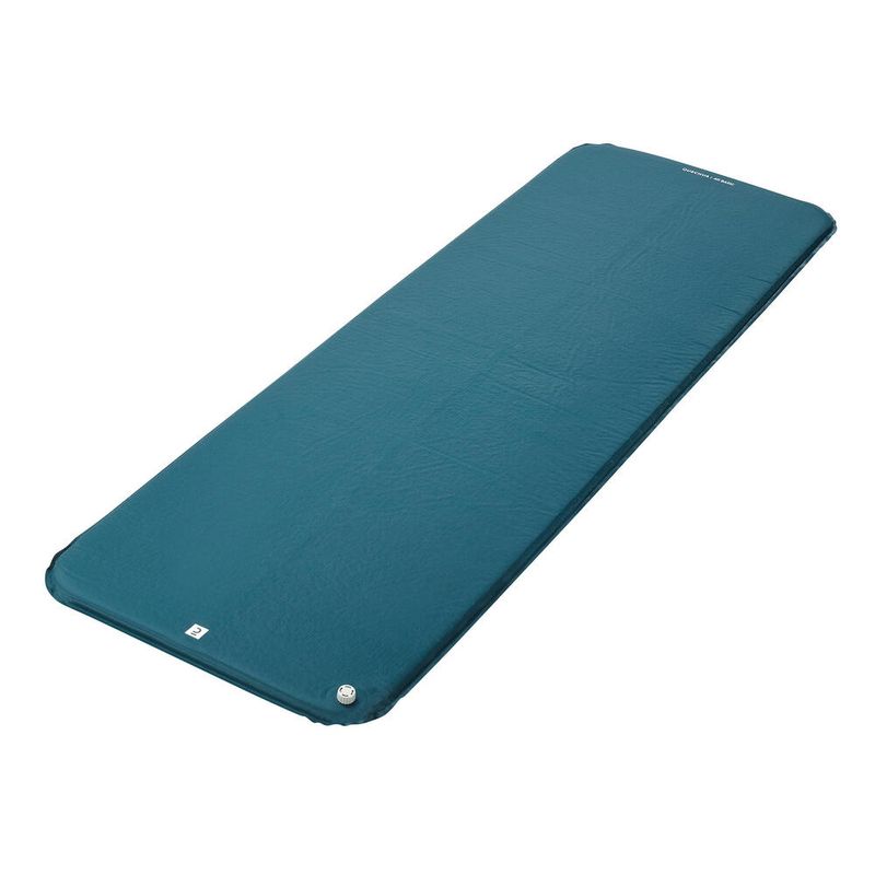 Colchonete de Camping Auto Insuflável 60cm Quechua Azul