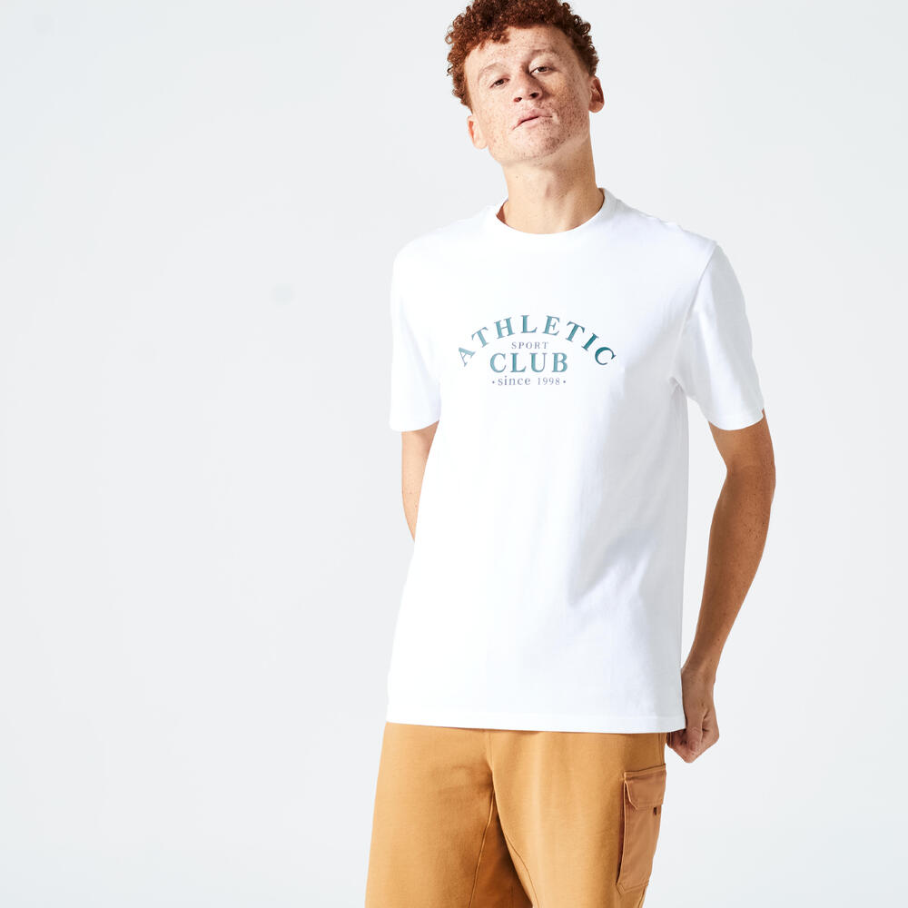 Camiseta masculina de Ginástica e Pilates Essentials