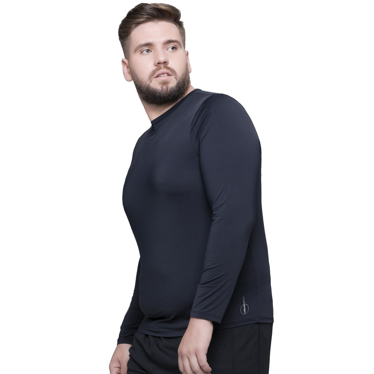 Camiseta Termica Masculina Plus Size segunda Pele Proteção Uv 03 - Kaena  Multimarcas