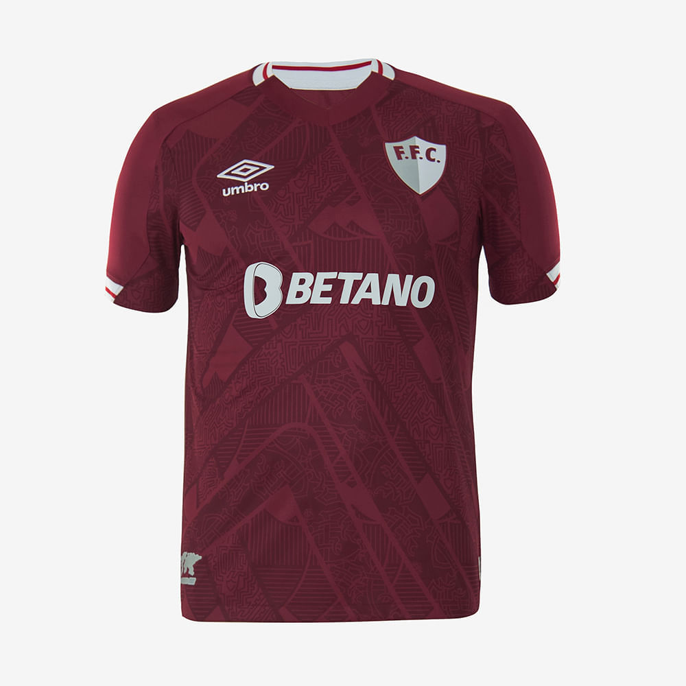 Camisa do Fluminense I 2023 Oficial Classic S/N Umbro - Masculina