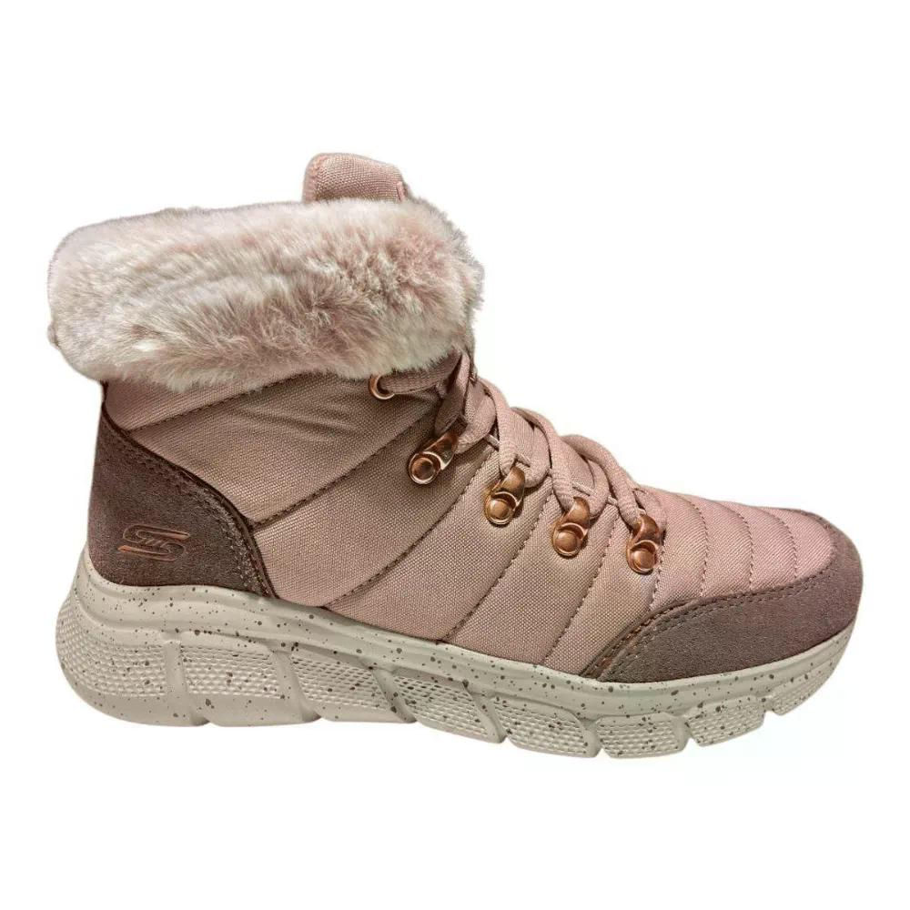 Bota Skechers Bobs B Flex Jolly Darling Feminina Rosa