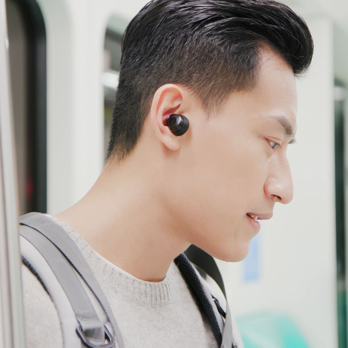 Fones de ouvido sem fio TWS Bluetooth com controle de toque, esportivo,  fones de ouvido estéreo para dispositivos eletrônicos iOS, Android.