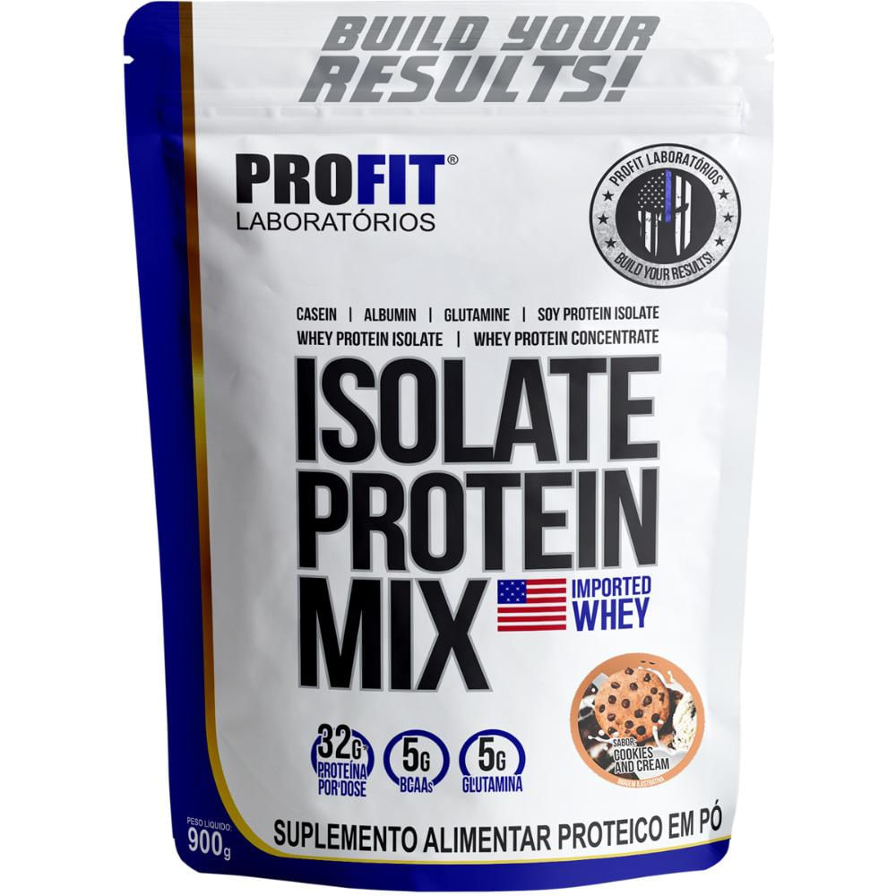 Whey Protein Isolado Proteina Mix Concentrado Isolate Cookies e Cream