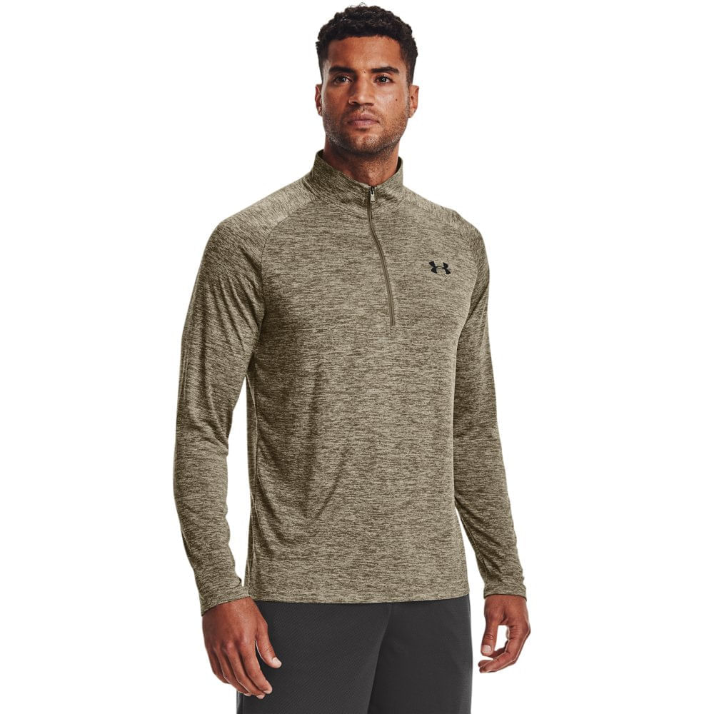 Camiseta Manga Longa de Treino Masculina Under Armour Tech 2.0