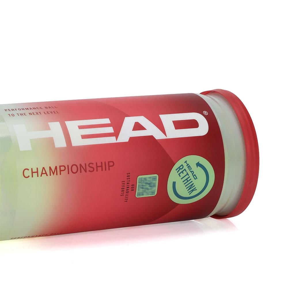 Bola de Tênis Head Championship Pack com 3 Tubos - PróSpin.com.br