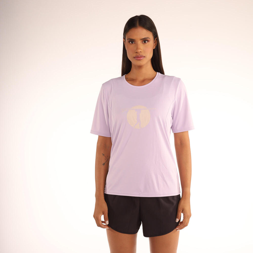 Camiseta Feminina de Surf com Proteção UV50+