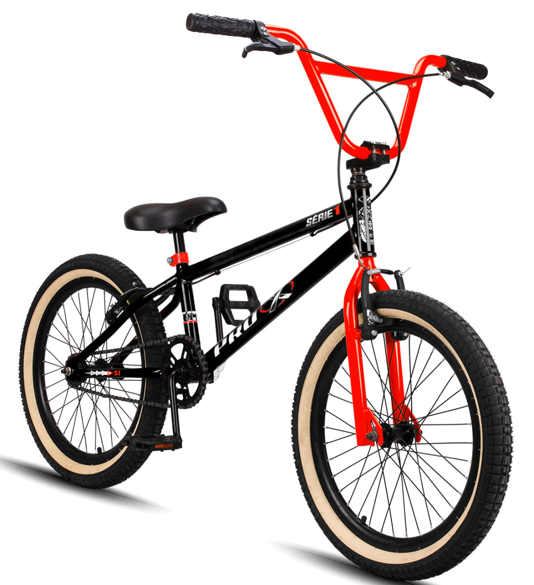 Bicicleta aro 20 BMX Pro-X Série 1 freio V-Brake aros Aero - Bicicleta -  Magazine Luiza